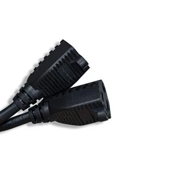 Cablelera Power Cord Extension & Splitter - 16 AWG, 13A