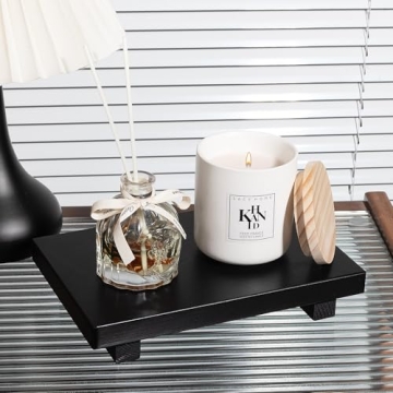 Natural Handmade Pine Wood Soap Dispenser Tray for Kitchen