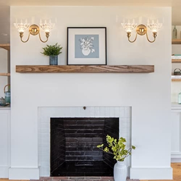 TLOLGT Antique 2-Light Wall Sconce Elegant Bathroom Light