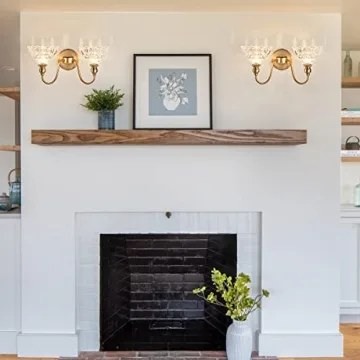 TLOLGT Antique 2-Light Wall Sconce Elegant Bathroom Light