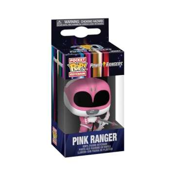 Funko Pop! Keychain: Mighty Morphin Power Rangers 30th Anniversary - Pink Ranger