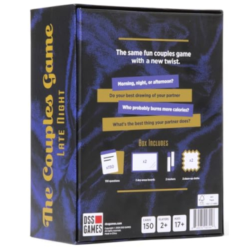 Couples Game Late Night - Fun Card Questions