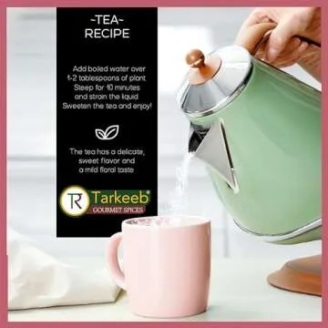 Tarkeeb Dried Rose Petals ~ All Natural | Edible Rose Petals | Dried Flower Petals for Herbal Tea, Decoration, Rose Sprinkles, Topping on Cupcakes, Desserts - Net Weight: 1.05oz/30g | Indian Origin |