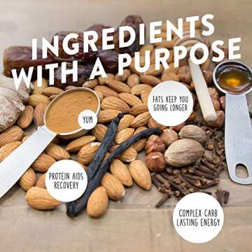 Picky Bars Real Food Energy Bars, Chai and Catch Me, 1.6oz (Pack of 20)