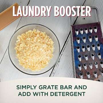 Zout Fels-Naptha Laundry Bar and Stain Remover, Tough Stain Removal, 5 Ounces