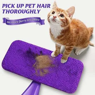 7 Pack Reusable Mop Pads Compatible with Swiffer Wet Jet Mop - Papclean Wet Pads Refills Mopping Cloths Washable Microfiber Mop Pads for Swiffer Wetjet 12" Mop Wet Dry Wood Floor Cleaning, Purple