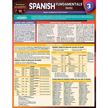Discover Essential Spanish Verbs with QuickStudy Guide