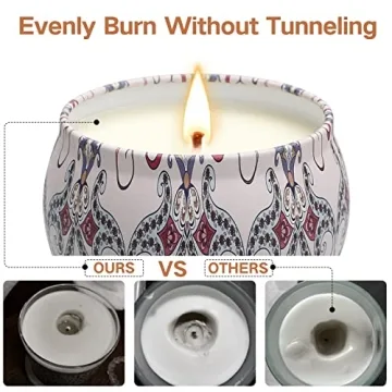 Aromatherapy Scented Candle Gift Set - 4 Pack