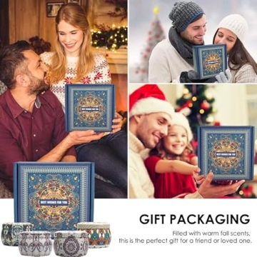 Aromatherapy Scented Candle Gift Set - 4 Pack