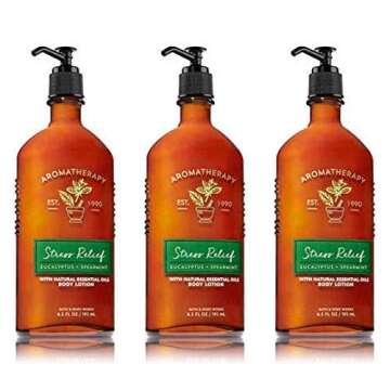 Hydrating Bath & Body Works Eucalyptus Spearmint Lotion 3 Pack