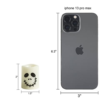 Color Changing Flameless Halloween Candles - 6 Pack