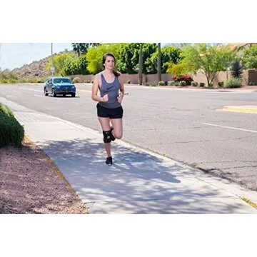 Gladton Adjustable Compression Knee Brace for Pain Relief