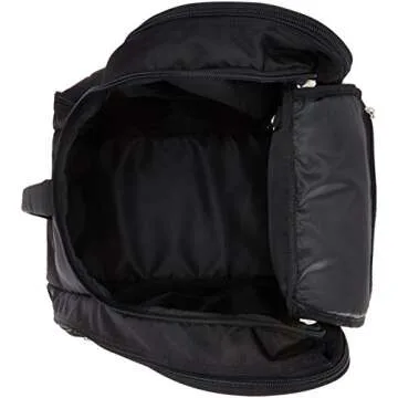 Amazon Basics Waterproof Ski Boot Bag, One-Size, Black, Solid, 14 x 18 x 14.5 Inches