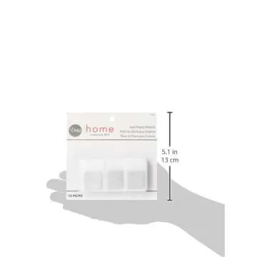 Dritz Home Covered Lead Drapery Weights for Sheer Curtains