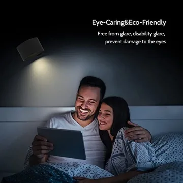 Koopala LED Wall Sconces Rechargeable with 3 Brightness Settings