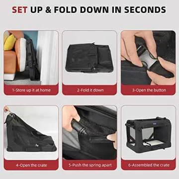 Petprsco Large Cat Carrier for 2 Cats Small Medium Dogs, Soft Pet Carrier 24x17x17 for Traveling with Warm Blanket Foldable Bowl and Washable Pad