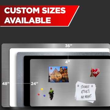 Diamond Life Magnetic Board - Memo & Vision Board for Home, Office, Classroom & Kids