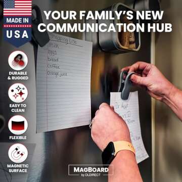 Diamond Life Magnetic Board - Memo & Vision Board