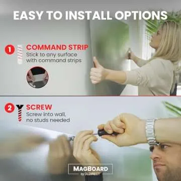 Diamond Life Magnetic Board - Memo & Vision Board