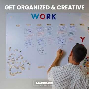 Diamond Life Magnetic Board - Memo & Vision Board