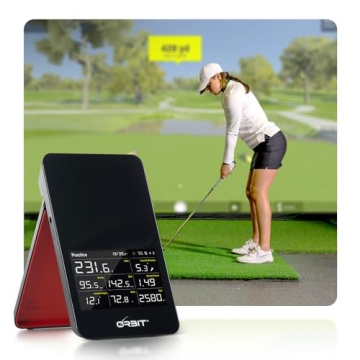 Experience the OPTISHOT Orbit Golf Simulator - 20 Golf Courses & 3 Ranges, Perfect for Home!
