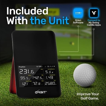 OPTISHOT Orbit Golf Simulator with 20 Courses Included