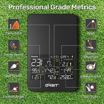 OPTISHOT Orbit Golf Simulator with 20 Courses Included