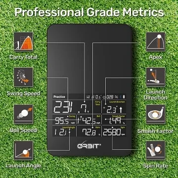 OPTISHOT Orbit Golf Simulator with 20 Courses Included