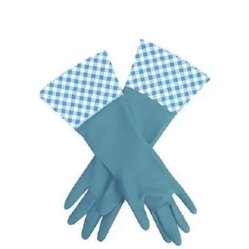 HIC Harold Import Co. Glam Latex Dishwashing Gloves 57524-HIC, assorted colors