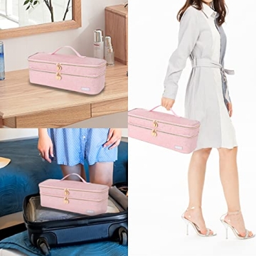 Double-Layer Carrying Case for Revlon Hair Dryer Brush