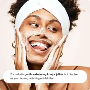 Hero Cosmetics Clear Collective Exfoliating Jelly Cleanser - Gentle Daily Foam Facial Cleanser, Removes Oil and Dead Skin, Fragrance and Paraben Free (5.07 fl oz)