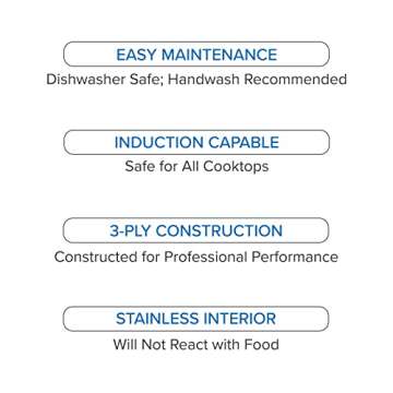 Viking 10-Piece Stainless Steel Cookware Set for All Cooktops