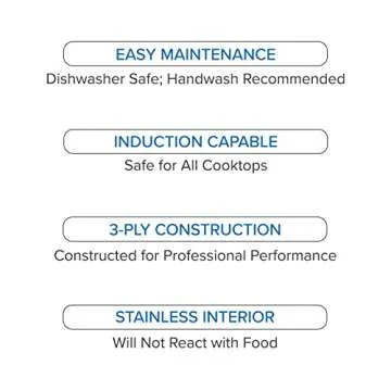 Viking 10-Piece Stainless Steel Cookware Set for All Cooktops