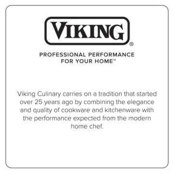 Viking 10-Piece Stainless Steel Cookware Set for All Cooktops