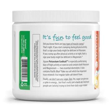 Jigsaw Health Potassium Cocktail Formerly Pickleball Cocktail | Orange, 60 Serving Jars