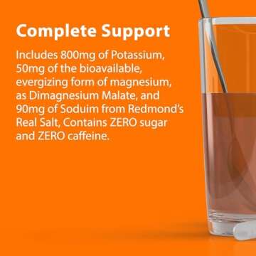 Jigsaw Health Potassium Cocktail Formerly Pickleball Cocktail | Orange, 60 Serving Jars