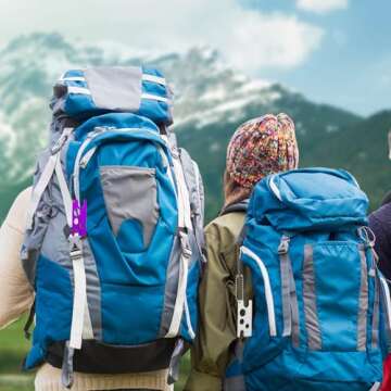 RONRONS 5 Pieces Essential Oil Bottle Opener with Keychain, Stainless Steel Roller On Caps Openers, Colored Metal Bottles Open for Universal Eyelash Glue Replacement Bottle Mouth Head Eyelash Tool