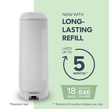 Diaper Genie Signature Pail | Ultimate Diaper Disposal Solution