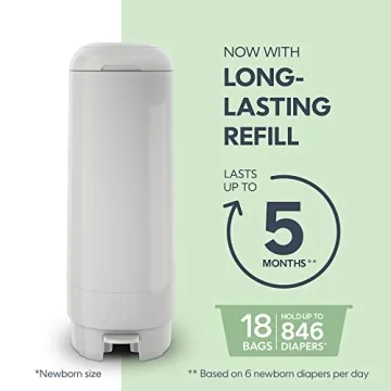 Diaper Genie Signature Pail | Ultimate Diaper Disposal Solution