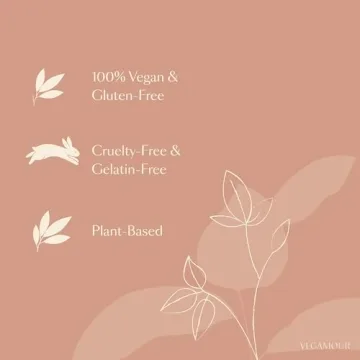 VEGAMOUR GRO Biotin Gummies for Healthy Hair, Vegan