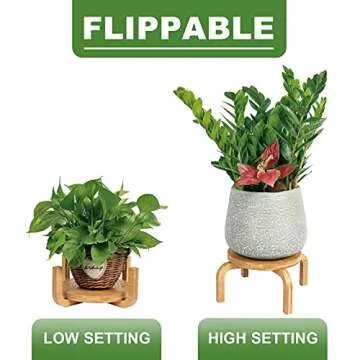Vigordream Bamboo Plant Stand for Indoor Plants