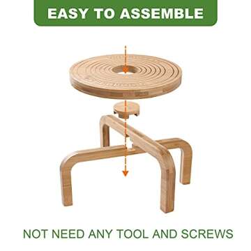 Vigordream Bamboo Plant Stand for Indoor Plants