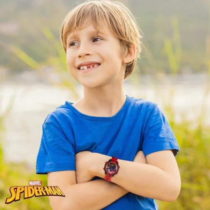 Kids Marvel Spider-Man Digital Watch - LCD Quartz Watch ⌚️