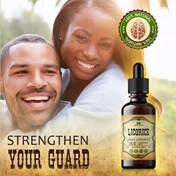 HERBALICIOUS Vegan Licorice Root Extract - 2 Fl Oz