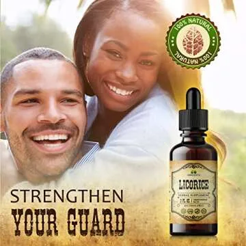 HERBALICIOUS Vegan Licorice Root Extract - 2 Fl Oz