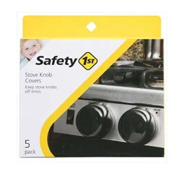 Safety 1st Stove Knob Covers - Child & Pet Proof Universal Fit