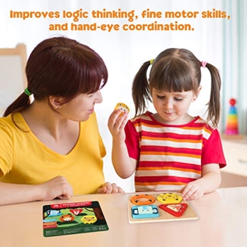 Coogam Animal Sorting Stacking Toys for Toddlers