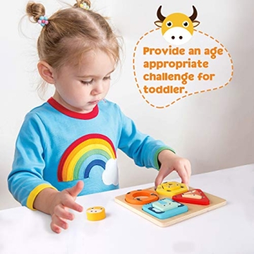 Coogam Animal Sorting Stacking Toys for Toddlers