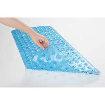AmazerBath Bathtub Mat Non Slip, Bath Mat for Tub 40 x 16 Inches Full Size, Non Slip Shower Mats wit...