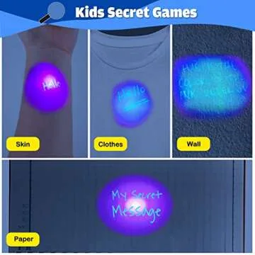 GIFTINBOX Valentines Day Gifts for Kids, 28PCS Invisible Ink Pen with UV Light for Kids, Spy Pen Magic Marker for Secret Message, Valentines for Kids Classroom, Party Favors for Kids 4-8 8-12